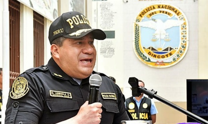 Designan a Óscar Arriola como nuevo Jefe del Estado Mayor General de la PNP