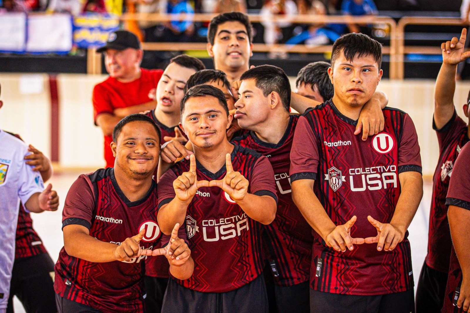 Club Universitario promueve primer campeonato de futsal inclusivo en el Coliseo Polideportivo