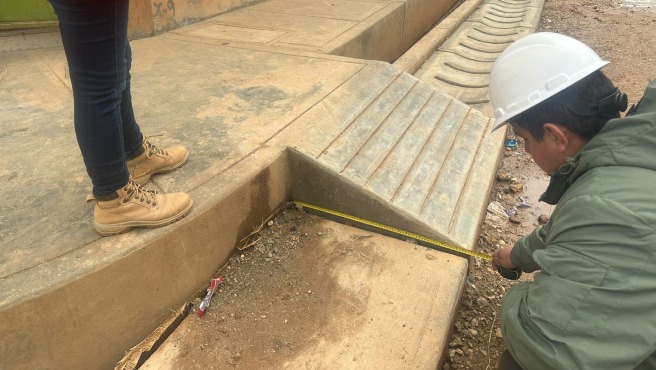 Obra de Huamachuco suspendida desde el 2023 evidencia deficiencias y modificaciones sin sustento