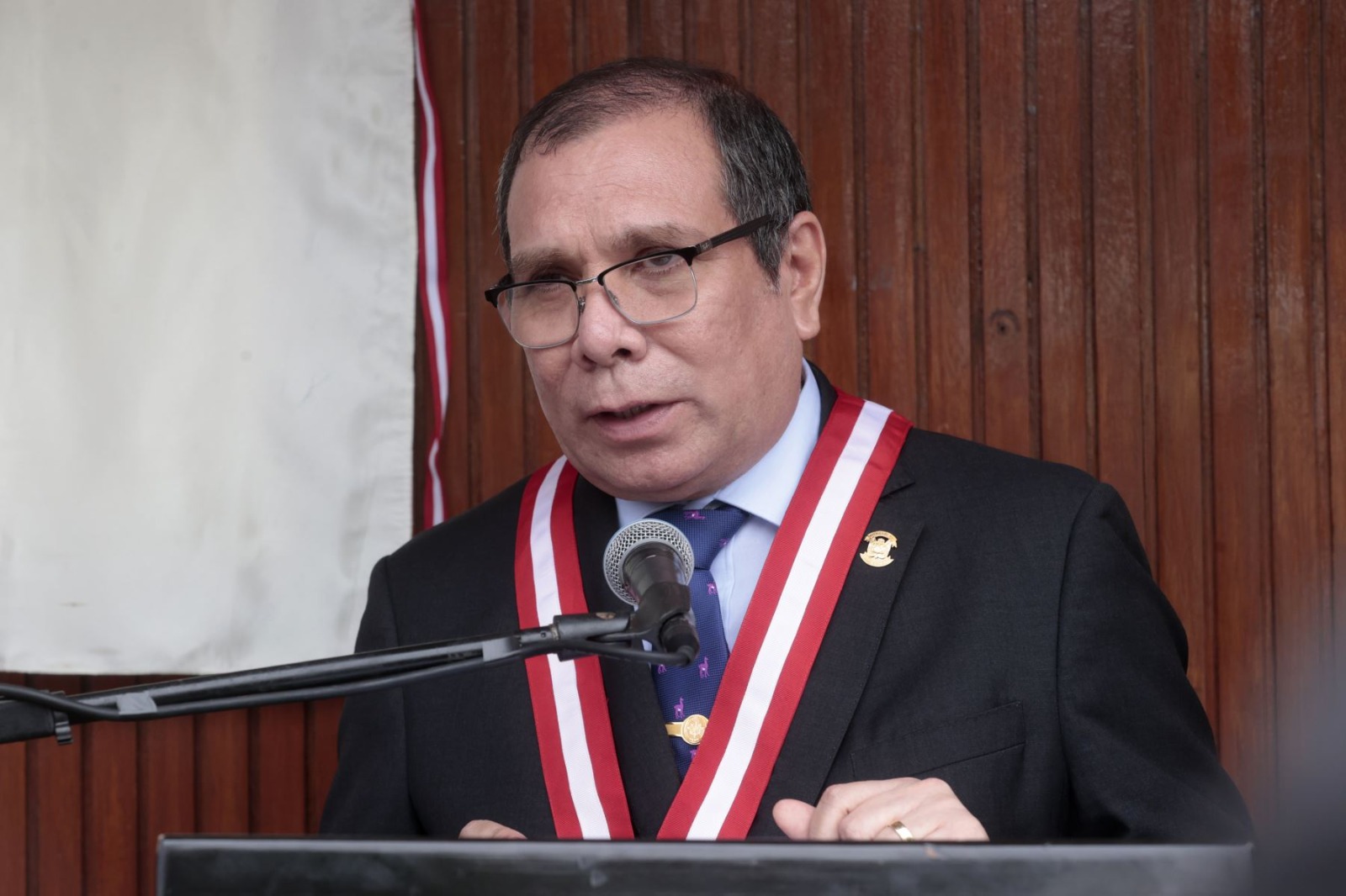 Presidente del Poder Judicial supervisó avances de nuevo local en Trujillo  