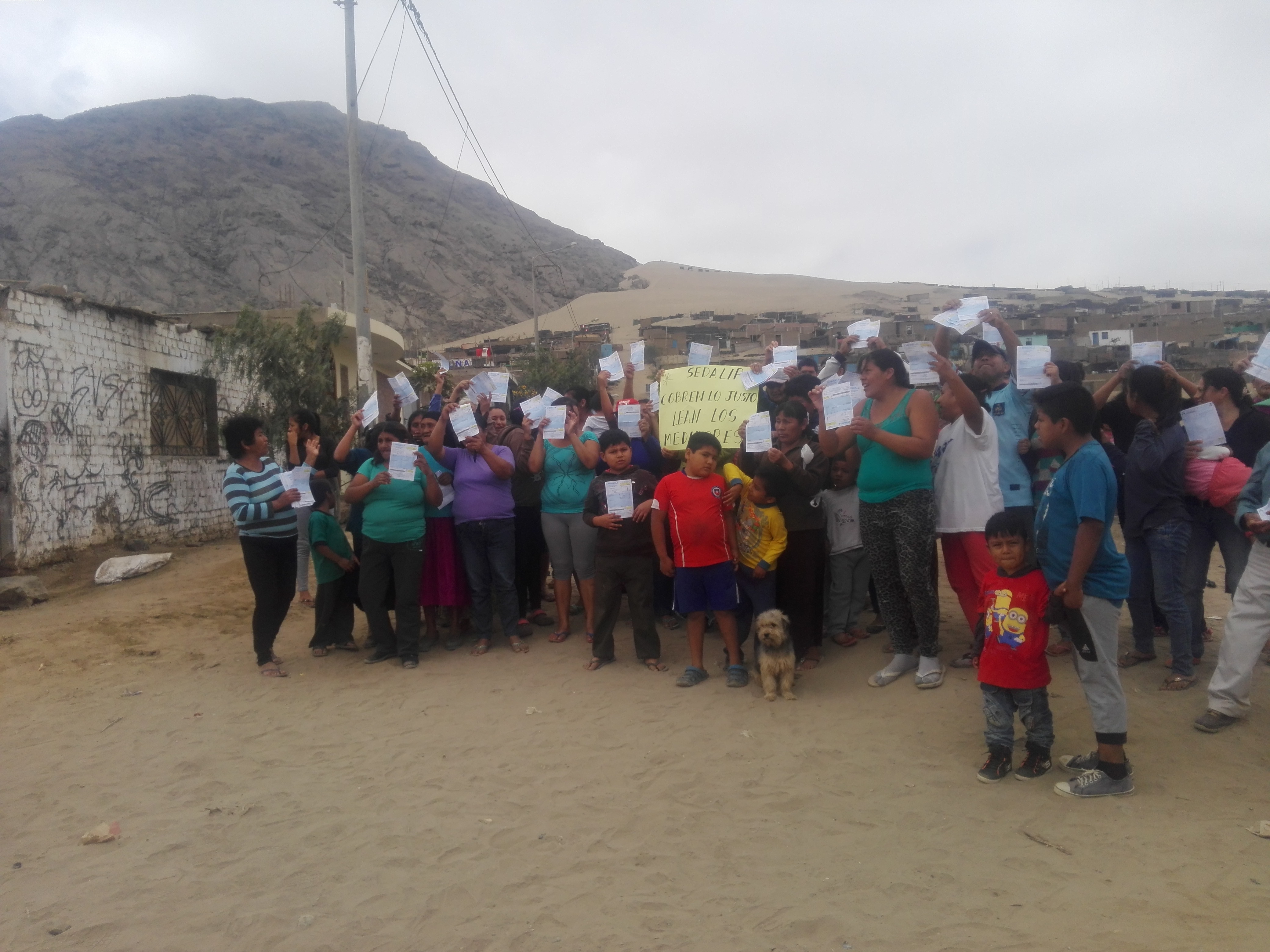 La Esperanza: Vecinos se quejan por incremento en recibos de agua