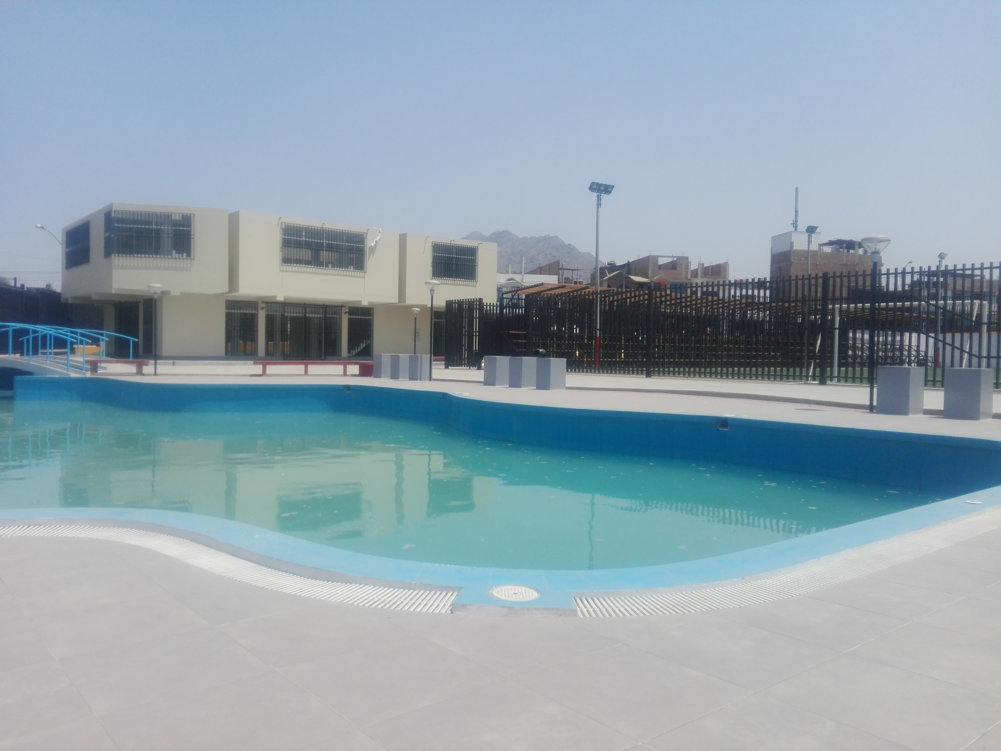 Polideportivo de El Porvenir fue inaugurado hace un mes y a la fecha no funciona