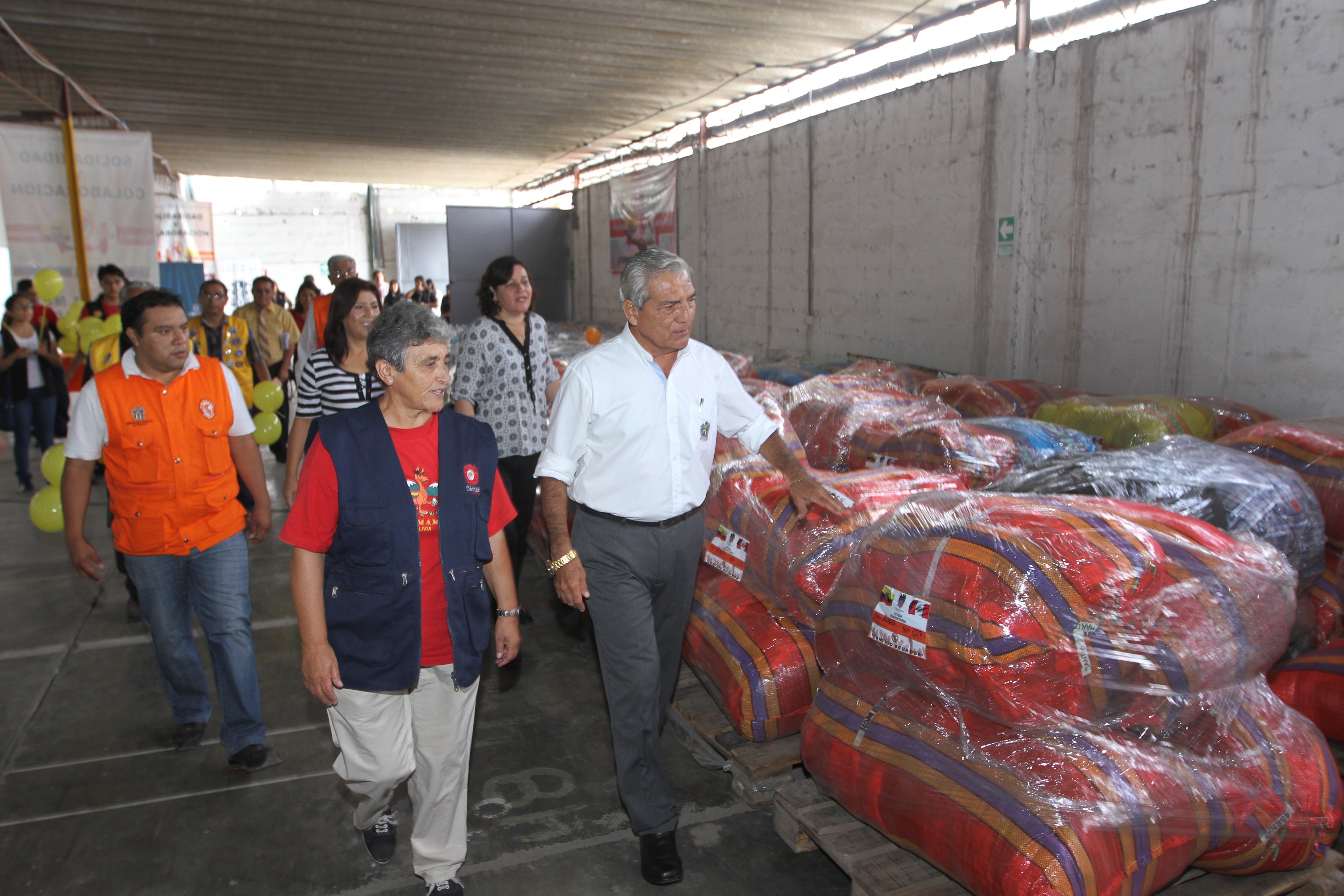 Trujillo supera las 10 000 toneladas en donaciones para Ecuador