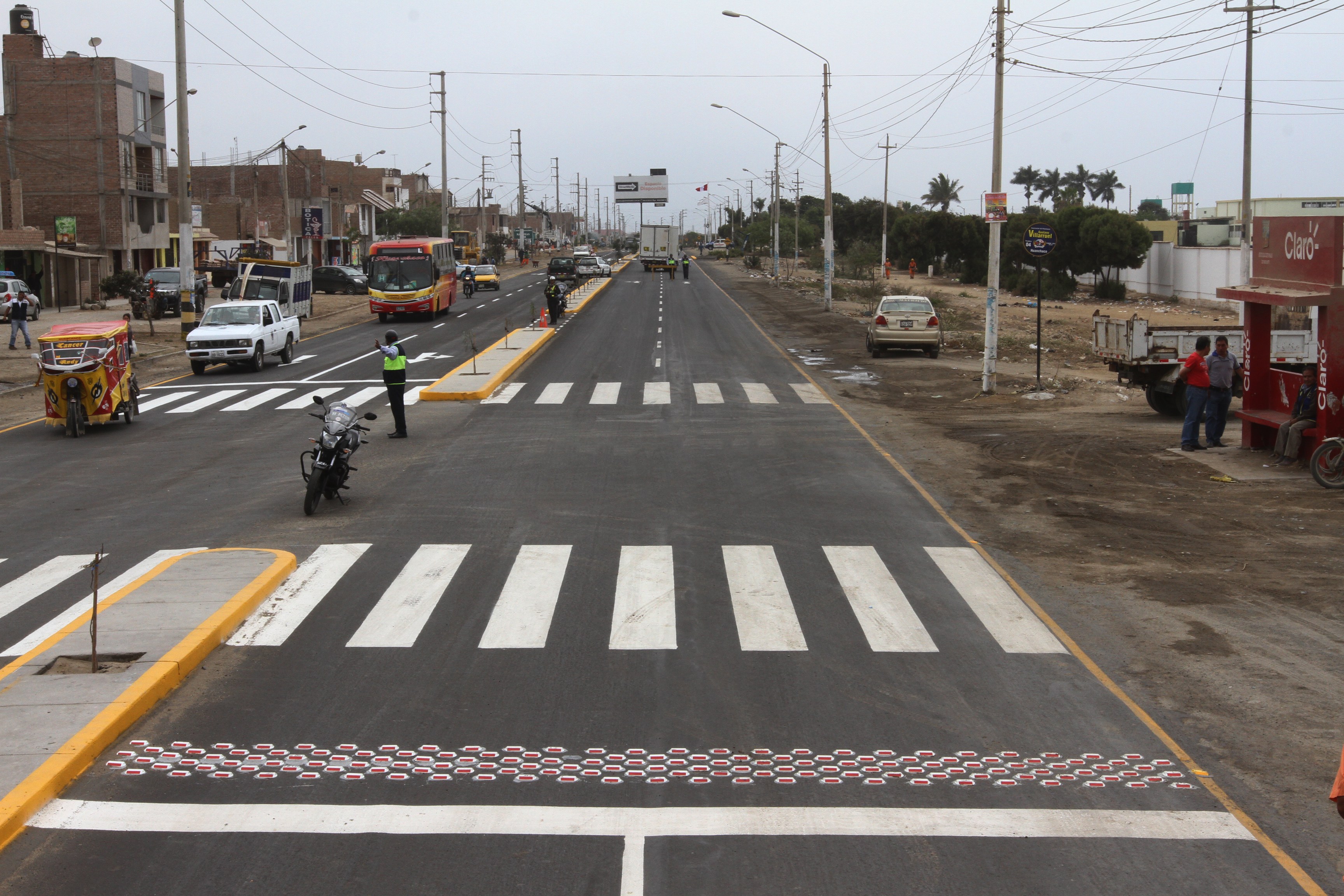 Por fin mejoran autopista de Huanchaco