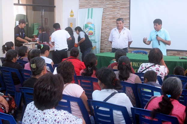 Virú: realizan compartir navideño con presidentas de organizaciones sociales de base  