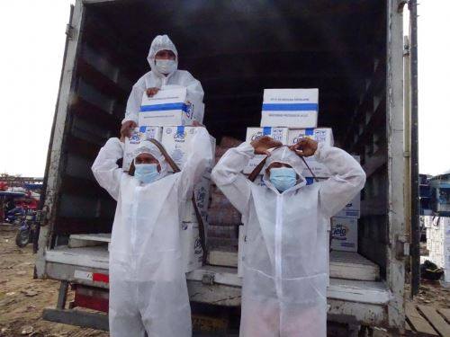 Minsa envía 40 toneladas de implementos médicos a 16 regiones