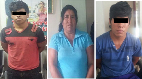 La Policía capturó a tres implicados en brutal asesinato de una mujer en Cascas