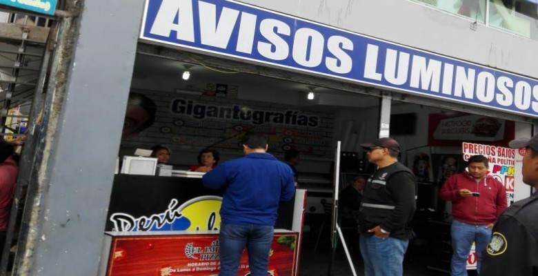 Municipalidad de Trujillo impone sanciones a imprentas de av. España y  jirón Unión