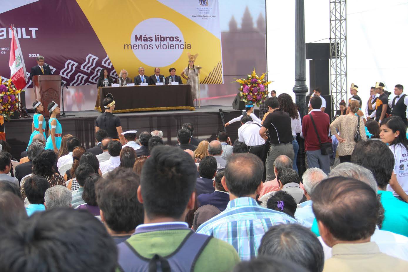 Con éxito fue inaugurada la V Feria del Libro de Trujillo