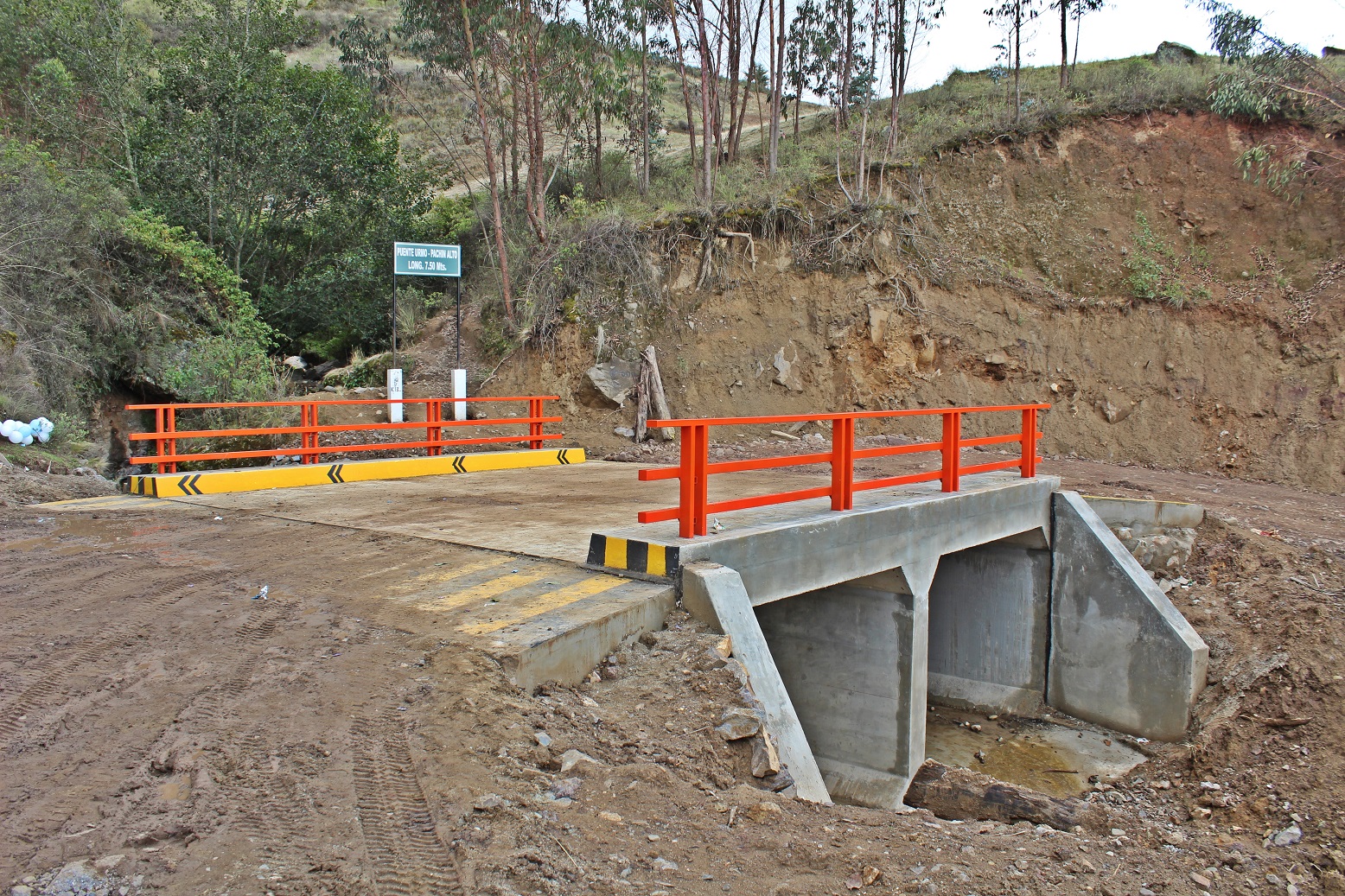 Otuzco: municipio inauguró puente Urmo en el caserío Pachín Alto