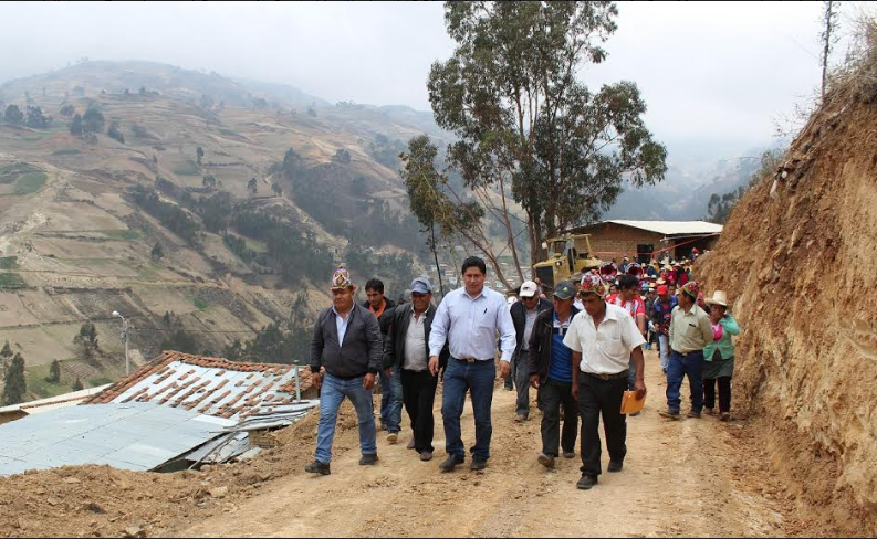 Otuzco: inauguran nueva carretera en centro poblado San Ignacio