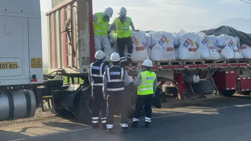  La Libertad: más de 5 mil toneladas de productos mineros no declarados fueron incautados