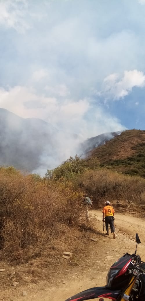 La Libertad: incendio consume bosques y pastizales en Sayapullo 