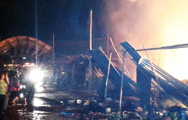 Según la Policía delincuentes habrían provocado incendio en “La Hermelinda”