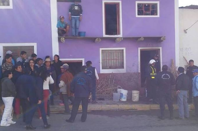 Otuzco: Un muerto en incendio de fábrica de pirotécnicos 