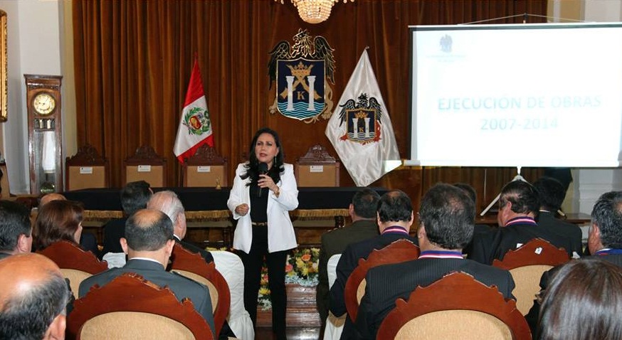 Alcaldesa saliente de Trujillo informó que deja 33 proyectos prioritarios para ser ejecutados