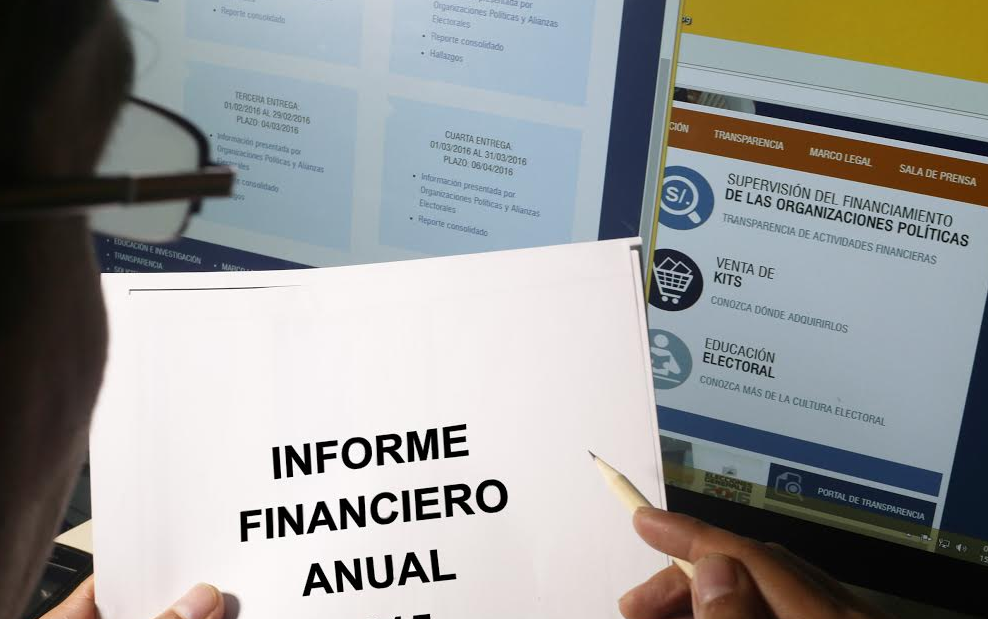 Este 30 de junio vence plazo para que partidos políticos entreguen información financiera  