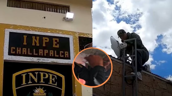 Hallan antena satelital, router y sustancias ilícitas en el penal de Challapalca