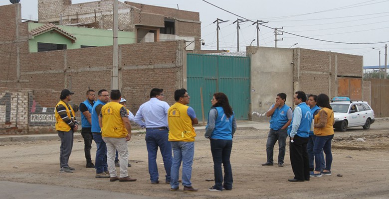 Comuna provincial de Trujillo realiza campaña preventiva de invasión de la vía pública