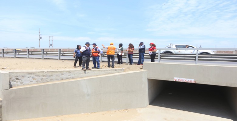 Trujillo: inspeccionan recorrido de la quebrada El León