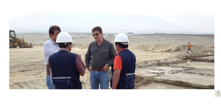 Inspeccionaron avances de la obra de la escuela de Policía