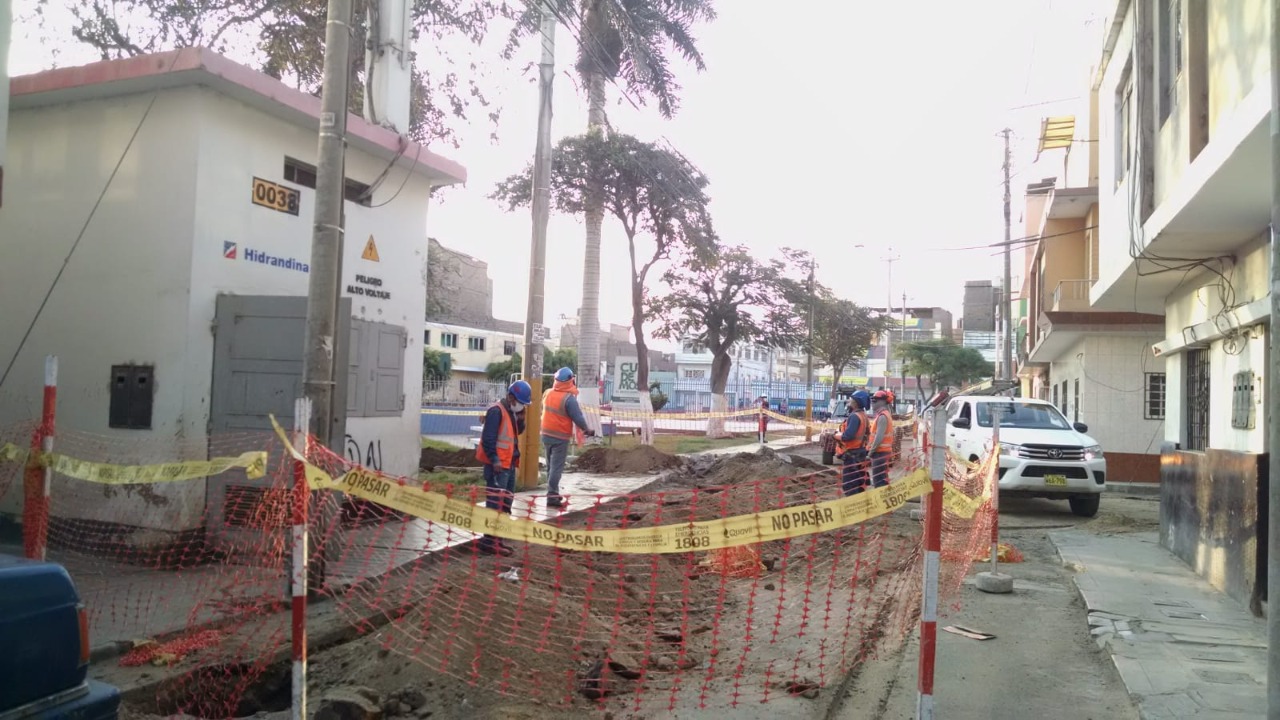  Trujillo: interrupción de energía se produjo por trabajos de empresa de gas