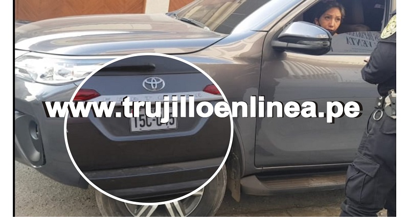 Intervienen a excandidata de Podemos Perú por manejar sin SOAT y con brevete vencido