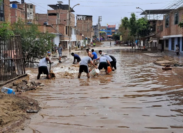 COER La Libertad informa la activación de tres quebradas en Trujillo tras fuertes lluvias