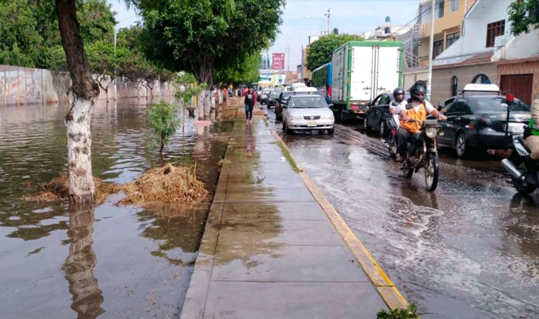 Anuncian ejecución de drenaje pluvial en Trujillo como parte de obras por reconstrucción