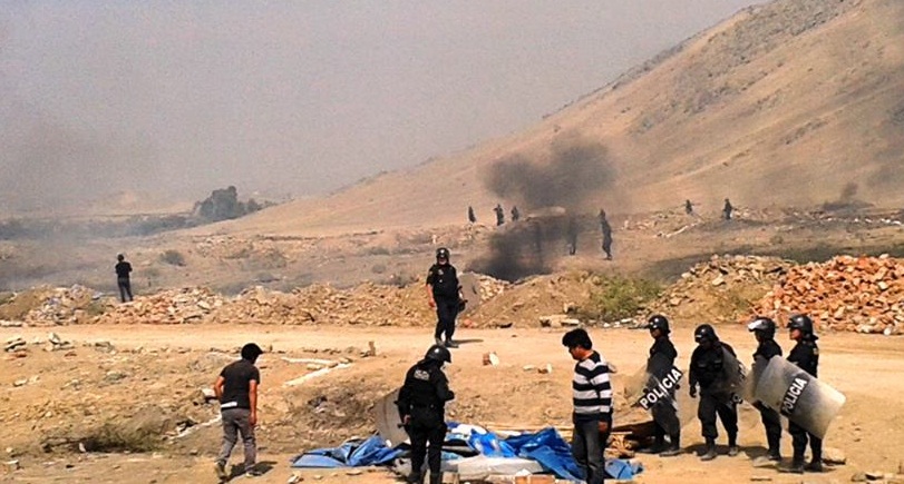 UNT toma posesión de sus tierras en Chavimochic tras conocer presencia de invasores