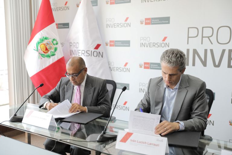 Proinversión y Consorcio Eléctrico Yapay firman convenio para obra desde Huánuco hasta Trujillo