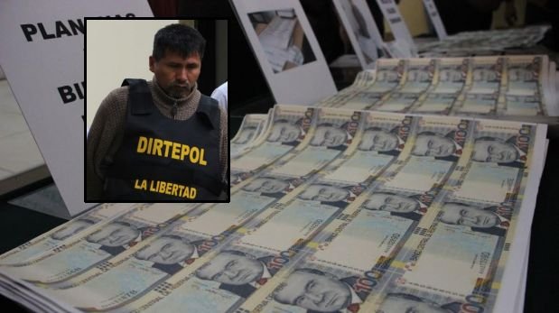 Capturan a sujeto con S/. 58 mil falsos cerca a La Hermelinda