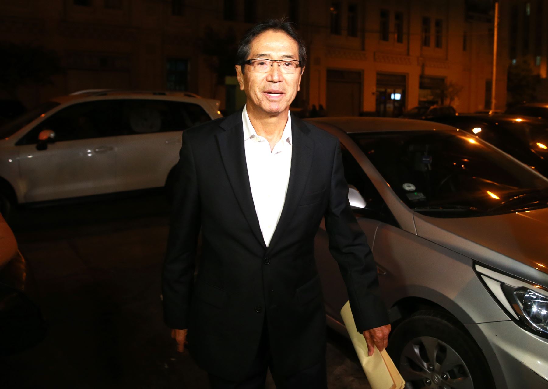 Jaime Yoshiyama arribó anoche a  Lima para cumplir prisión preventiva