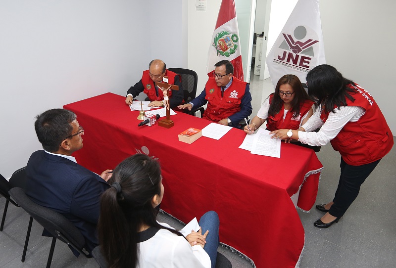 Se instalaron otros 34 Jurados Especiales para Elecciones Congresales 2020