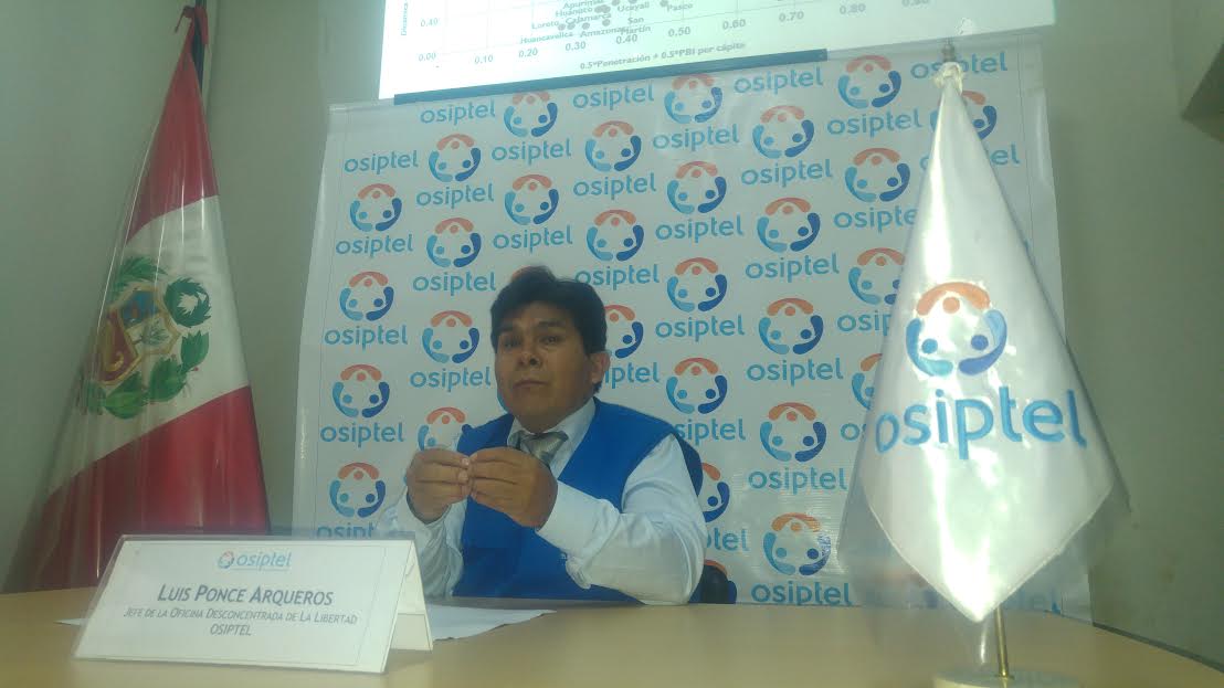 La Libertad: 48 mil usuarios de telefonía cambiaron de operadora en los dos últimos años