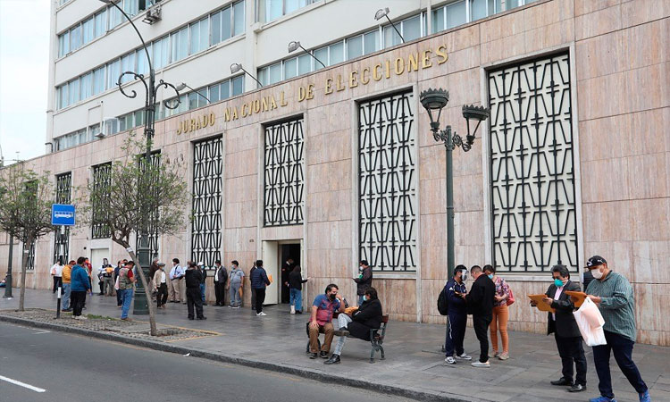 Pleno del JNE exhorta a candidatos respetar las disposiciones por el covid-19