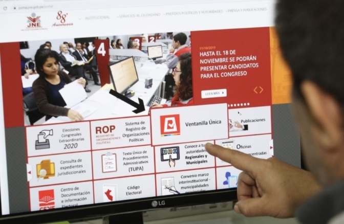 Perú es el segundo país de América Latina con más partidos políticos vigentes