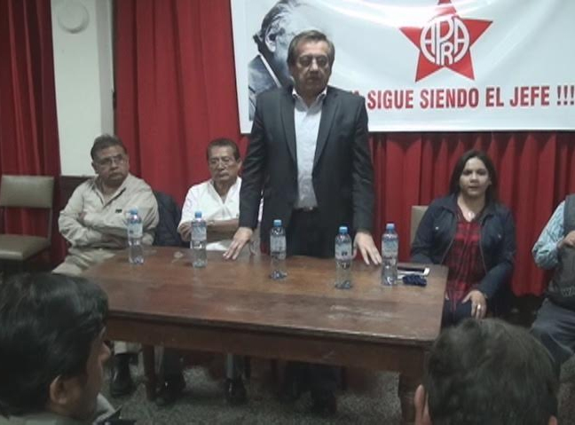 Jorge Del Castillo, en Trujillo, niega divisionismo en el Partido Aprista