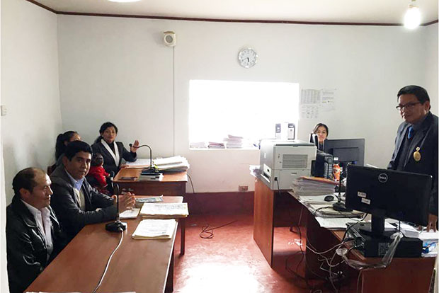 Pataz: más de un centenar de procesos son atendidos en “Jornada Extraordinaria de Descarga Procesal”