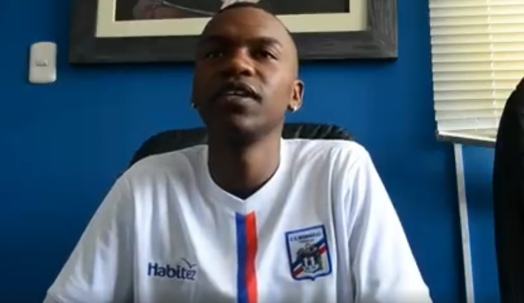 Colombiano José Cuero: "Quiero subir a primera con el Mannucci"