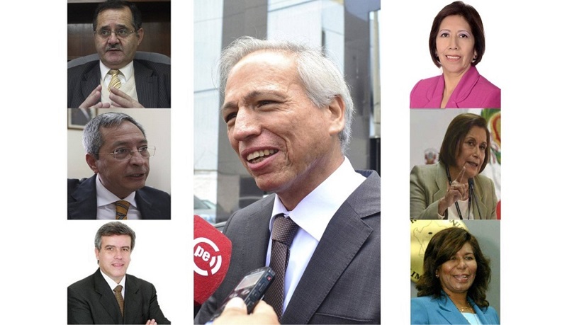 Esta es la trayectoria de los integrantes titulares la Junta Nacional de Justicia