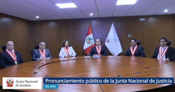 JNJ activa procedimiento de ejecución forzosa para reponer a Patricia Benavides