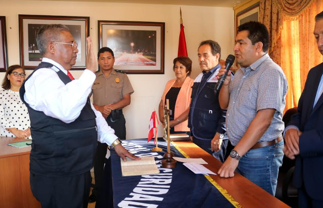 Alcalde César Juárez se compromete a liderar Codisec en Víctor Larco