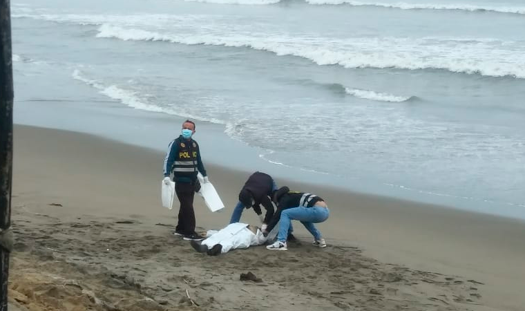 Encuentran cadáver de hombre de 80 años en playa de Huanchaco