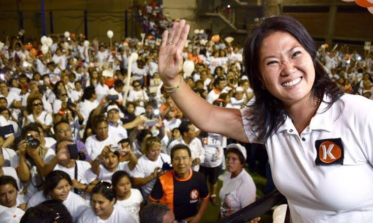 Candidata Keiko Fujimori cierra campaña hoy en La Libertad
