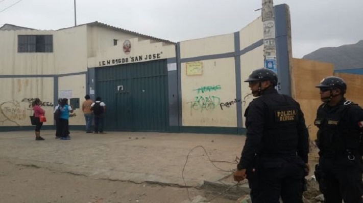 La Esperanza: extorsionadores atacan a balazos escuela San José