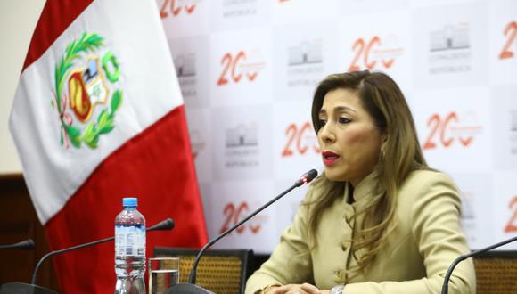 Lady Camones defiende que se priorice denuncia constitucional contra Pedro Castillo 