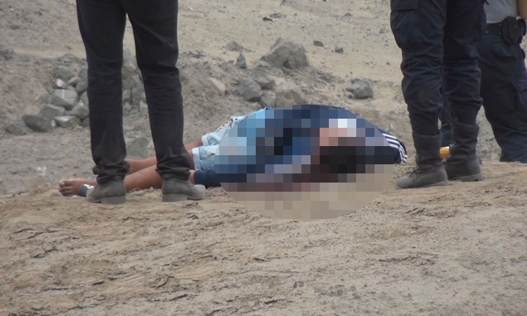 Acribillan a joven en Alto Trujillo y le dejan manuscrito firmado por Los Pulpos