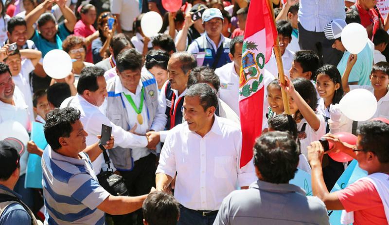 Humala en Virú: "Confío en que no se detendrá la revolución educativa"