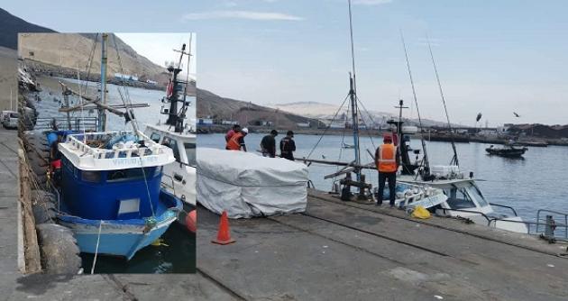 Embarcación con cargamento de cocaína intervenida en Chepén está detenida en puerto de Chimbote